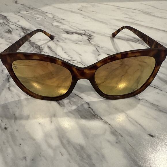 Knockaround Deja Views Matte Tortoise Shell/Rose Gold Sunglasses 56-18-140 - Picture 1 of 8